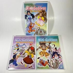 Pioneer The Adventures Of Mini-Goddess Anime DVD Lot Of 3